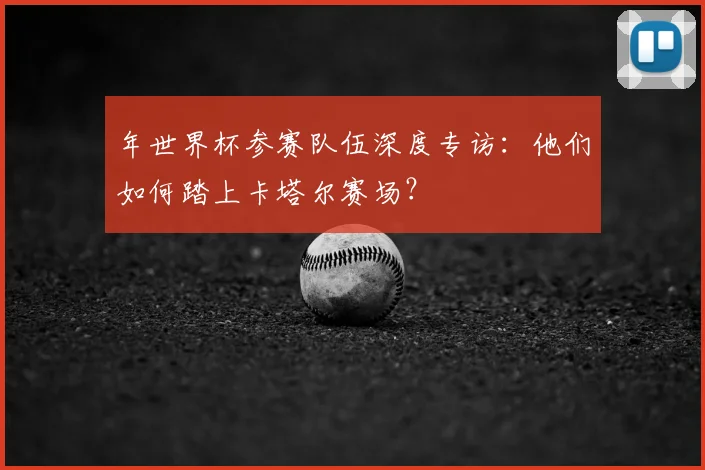 年世界杯参赛队伍深度专访:他们如何踏上卡塔尔赛场?